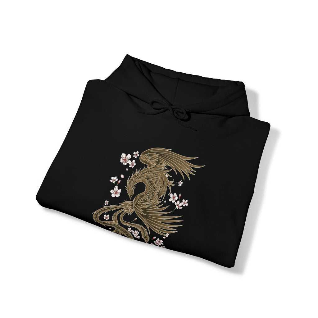 Fiery Phoenix In The Sakura Sky Unisex