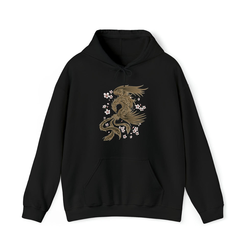 Fiery Phoenix In The Sakura Sky Unisex