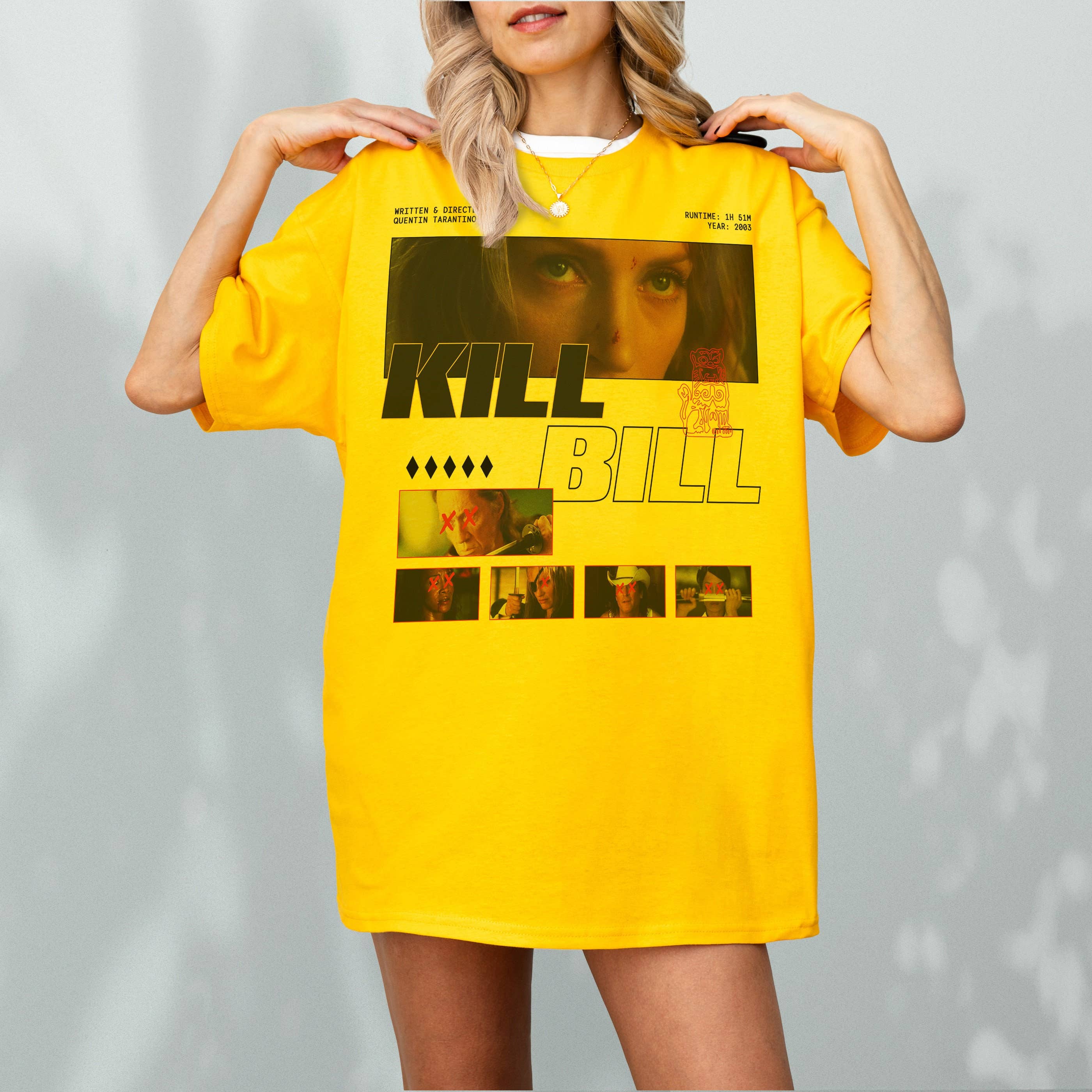 Kill Bill Retro Japanese Action Film Graphic Tee – Unisex
