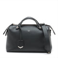 Fendi By The Way Mini Leather 2 Way Handbag Black 8BL124 #2478