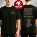 ACDC PWR UP Tour South America 2026-2028 Cannon Two Sided Shirt Unisex