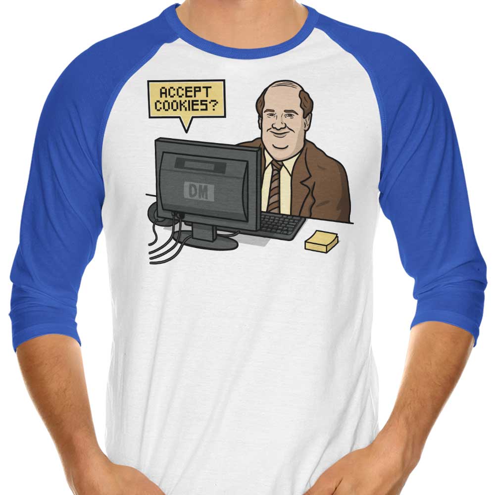 Accept Cookies - 3/4 Sleeve Raglan