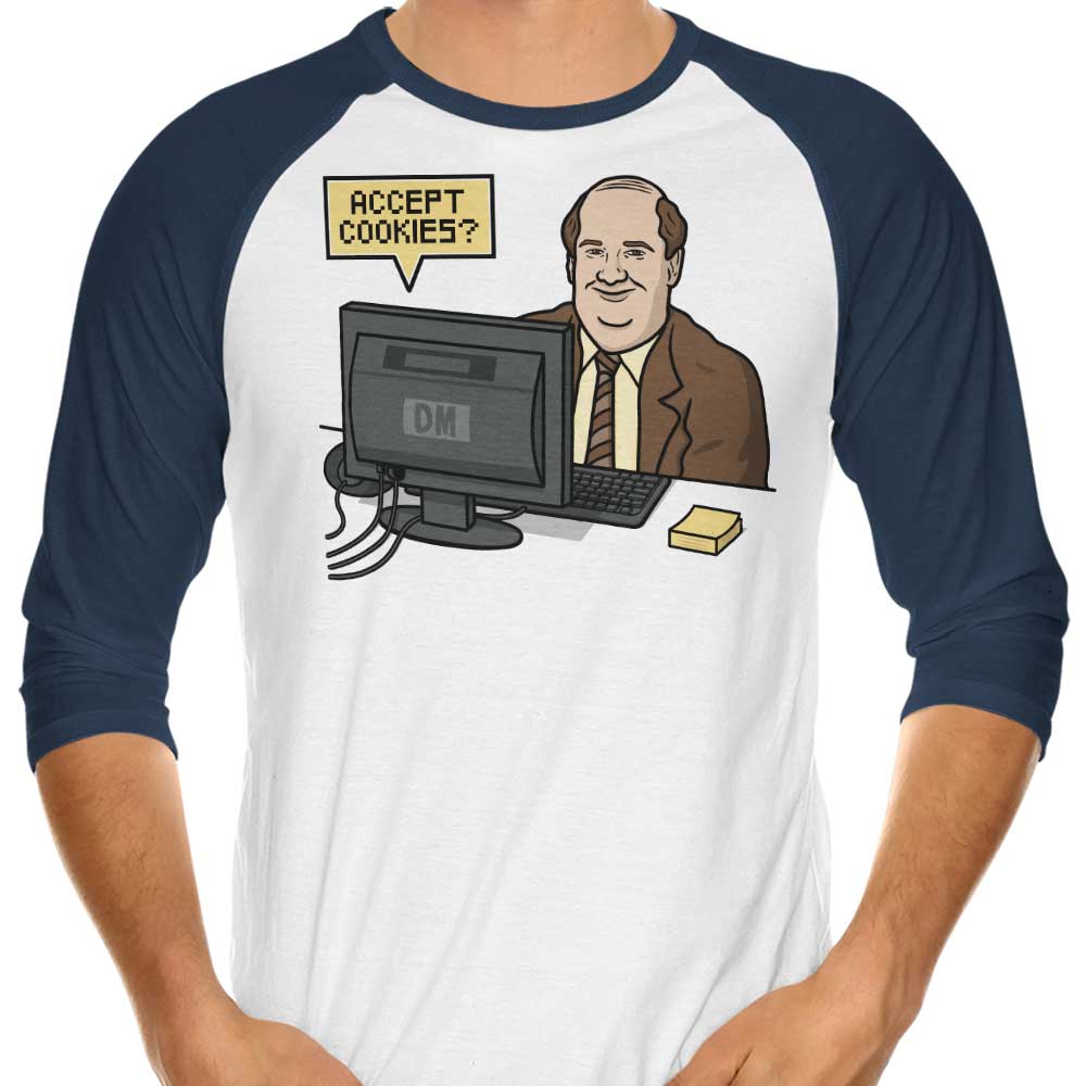 Accept Cookies - 3/4 Sleeve Raglan