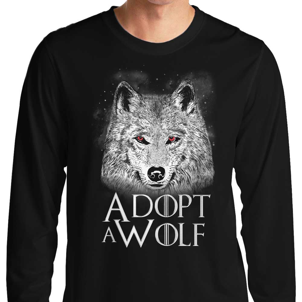 Adopt a Wolf - Long Sleeve