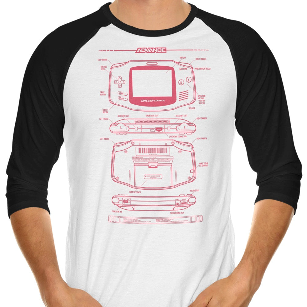 Advanced - 3/4 Sleeve Raglan