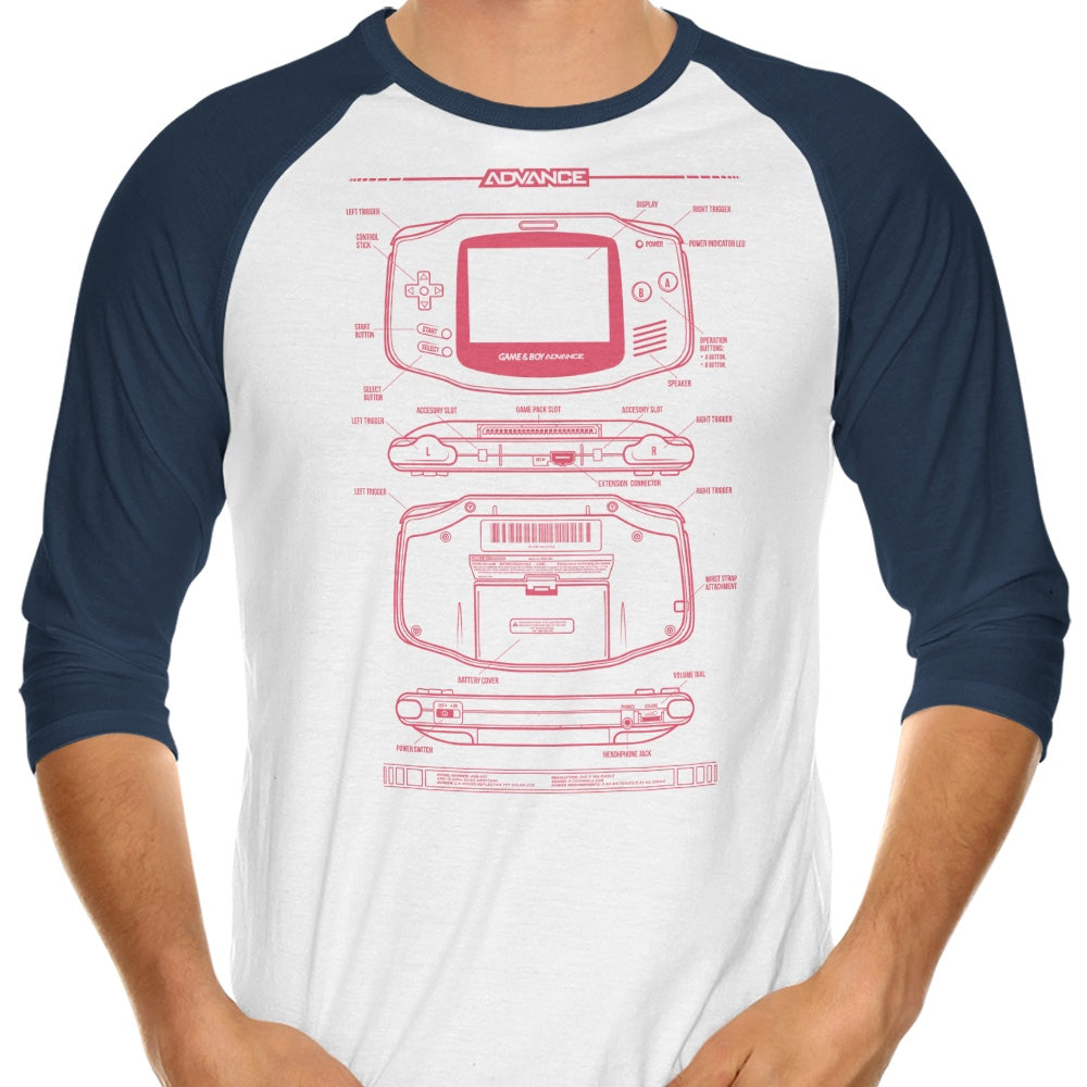 Advanced - 3/4 Sleeve Raglan