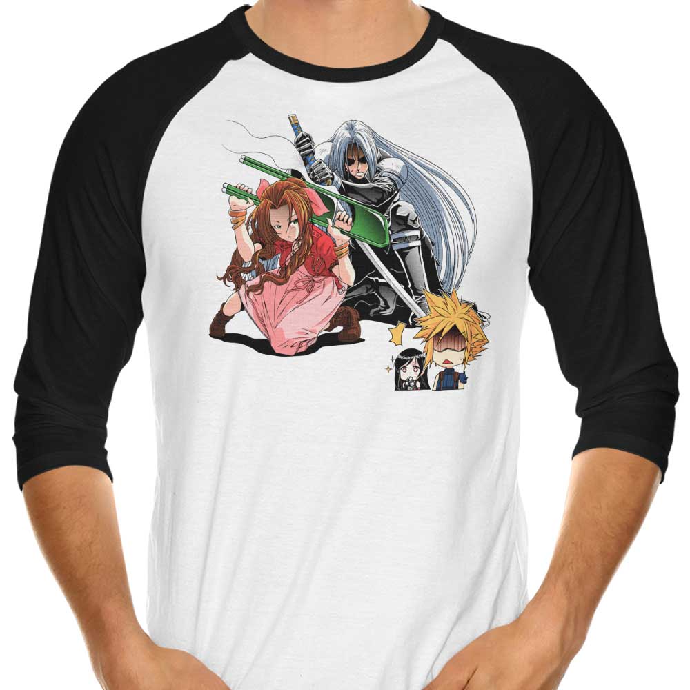 Aerith Ultimate Weapon - 3/4 Sleeve Raglan