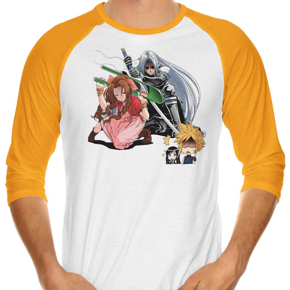 Aerith Ultimate Weapon - 3/4 Sleeve Raglan