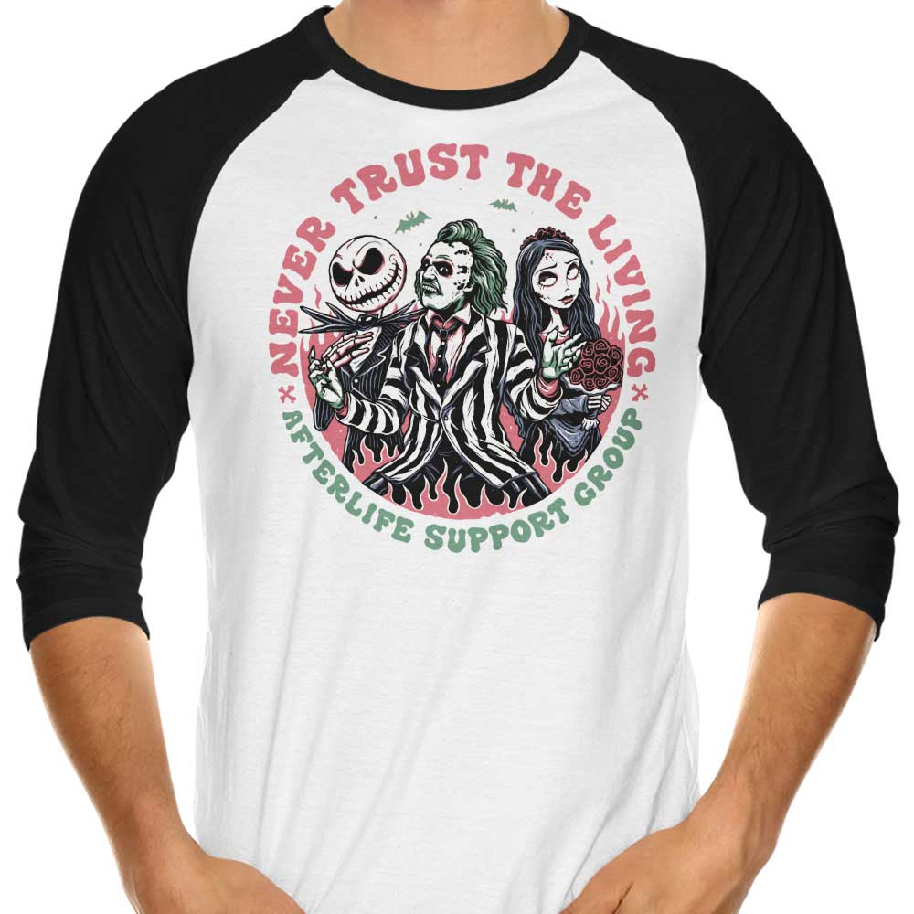Afterlife Support Group - 3/4 Sleeve Raglan