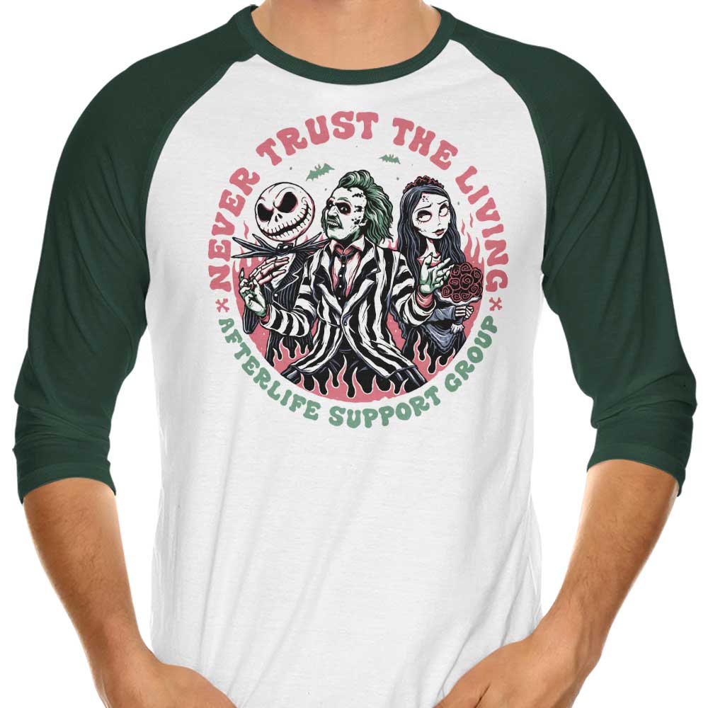 Afterlife Support Group - 3/4 Sleeve Raglan