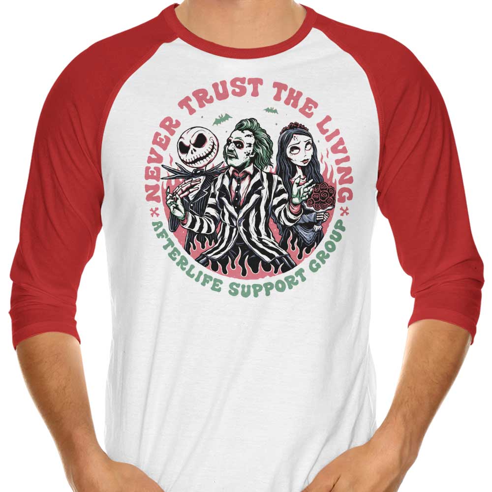 Afterlife Support Group - 3/4 Sleeve Raglan