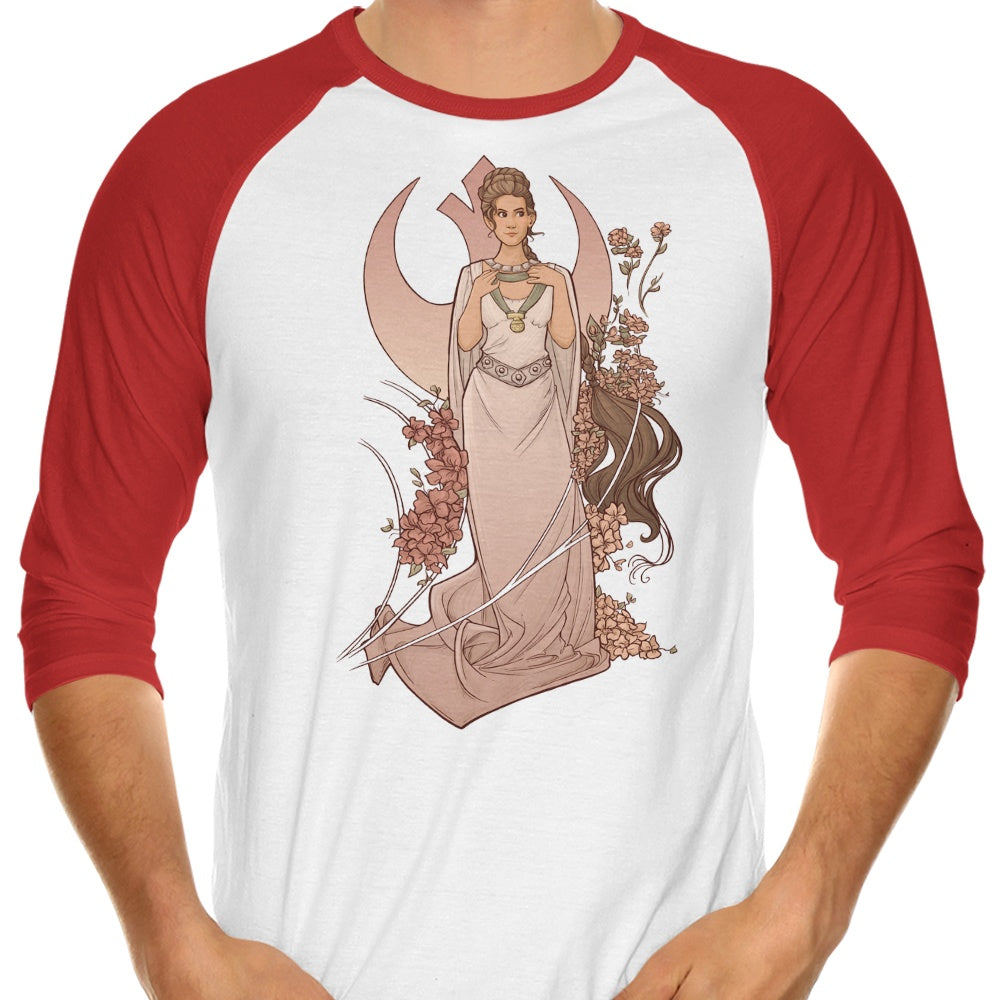 Alderaan Rose - 3/4 Sleeve Raglan