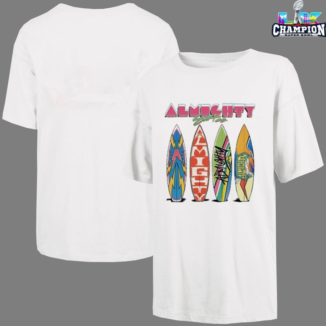 Almighty Surfs Up T-shirts