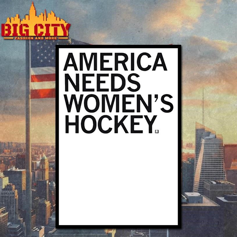 America Needs Womens Hockey Shirt Unisex