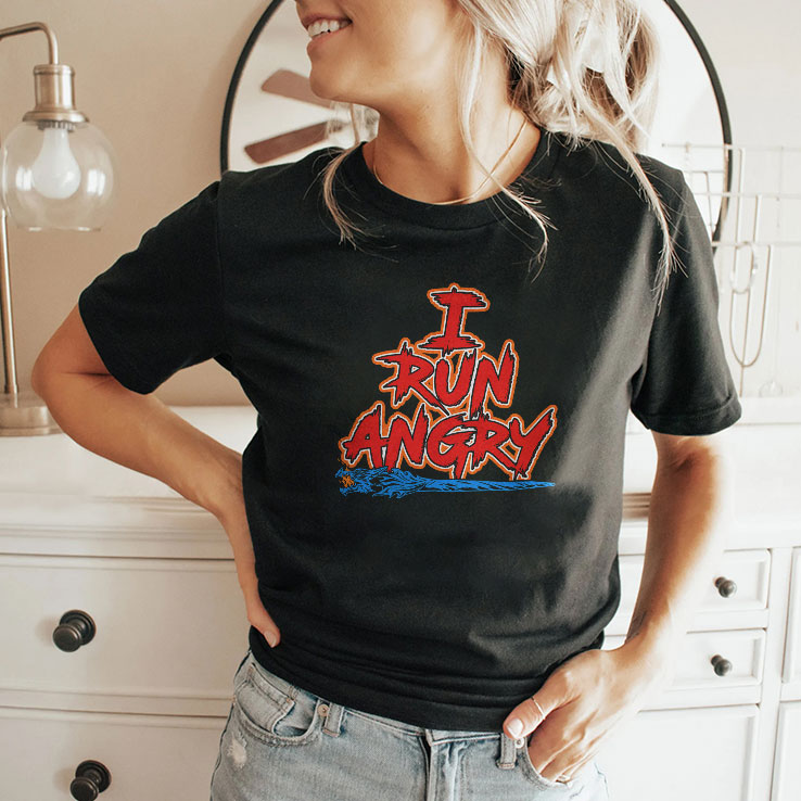 Angry Runs 2026 Tour I Run Angry T Shirt