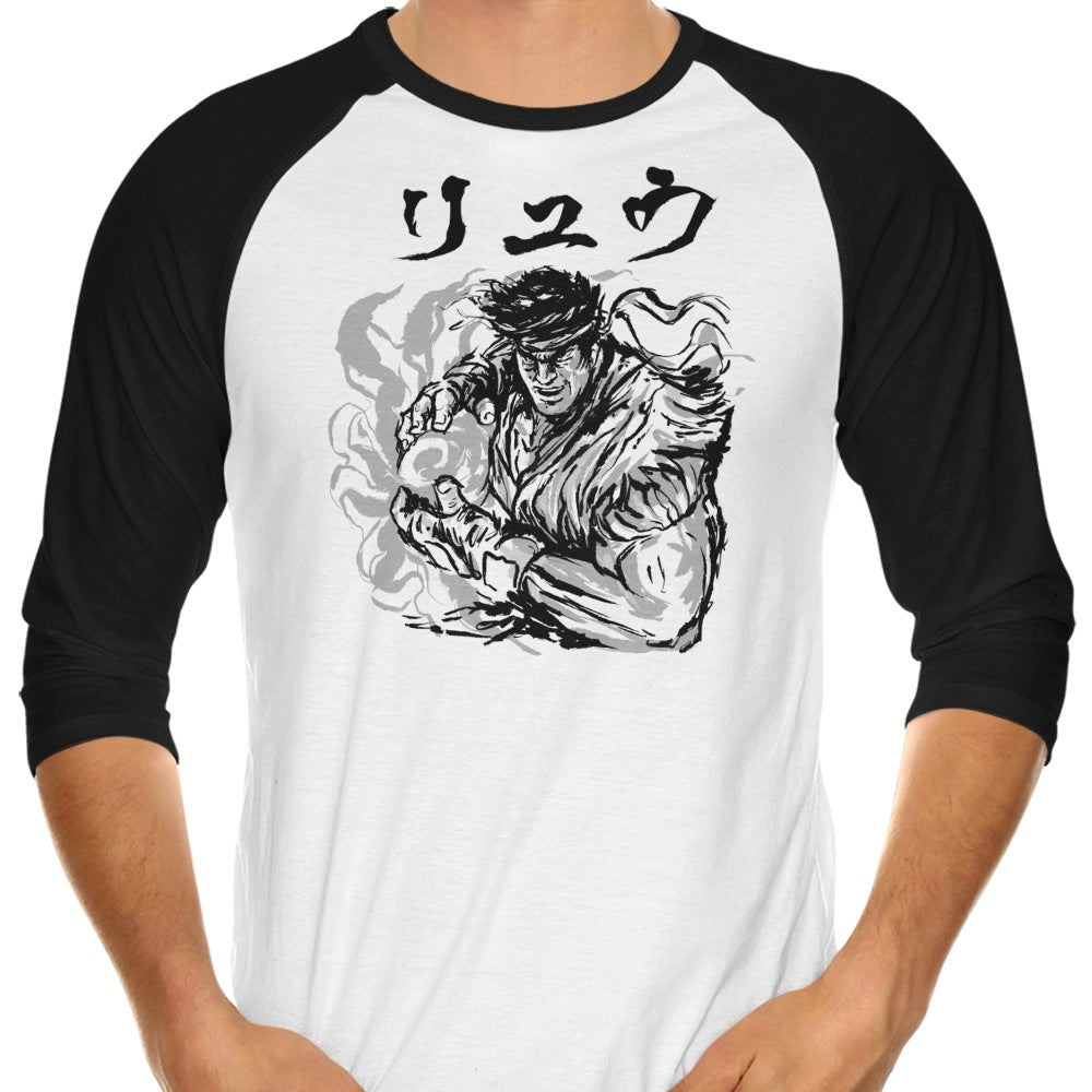 Ansatsuken Copia - 3/4 Sleeve Raglan