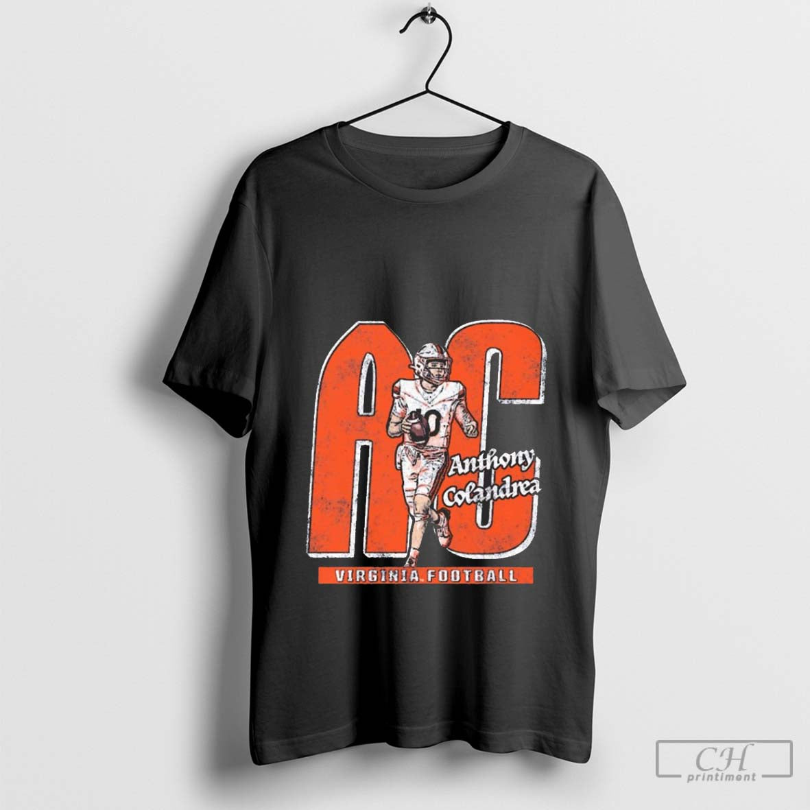 Anthony Colandrea Ac Virginia Cavaliers Football 90s Graphic Vintage