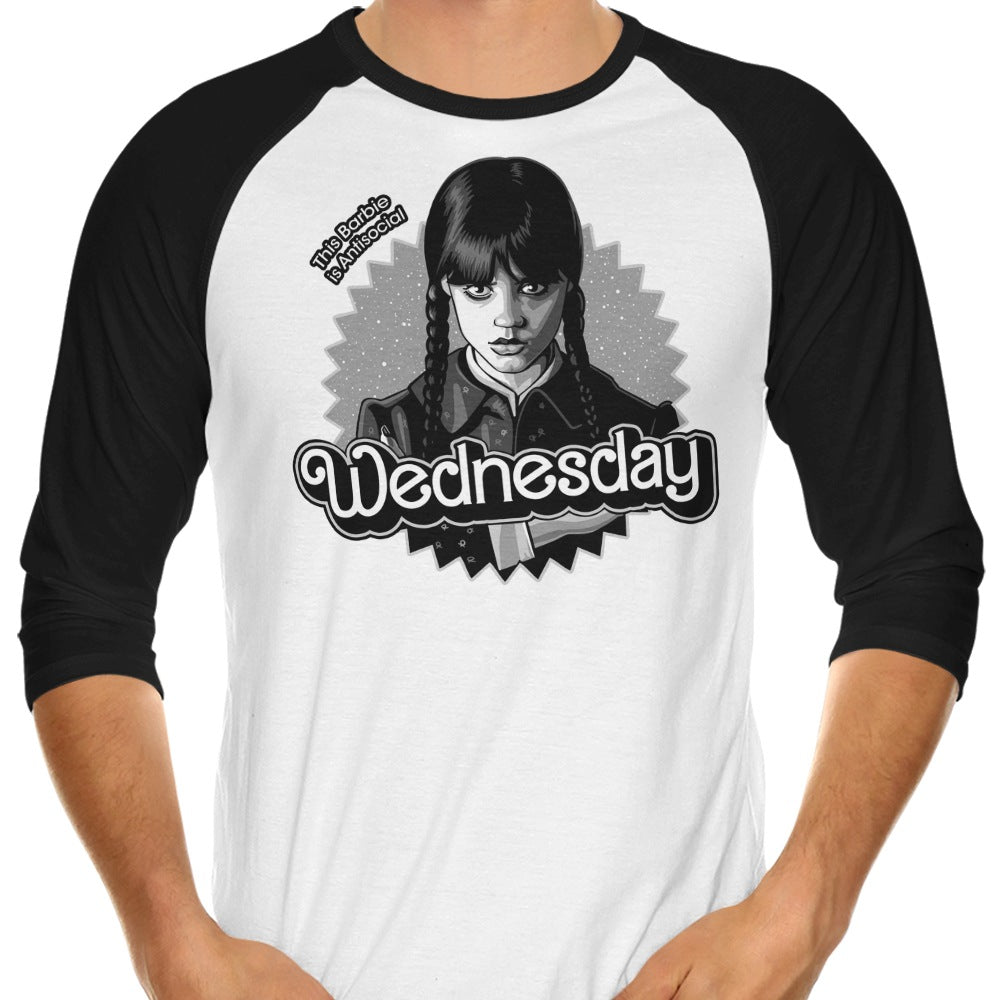 Antisocial Doll - 3/4 Sleeve Raglan
