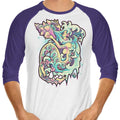 Aquarius - 3/4 Sleeve Raglan