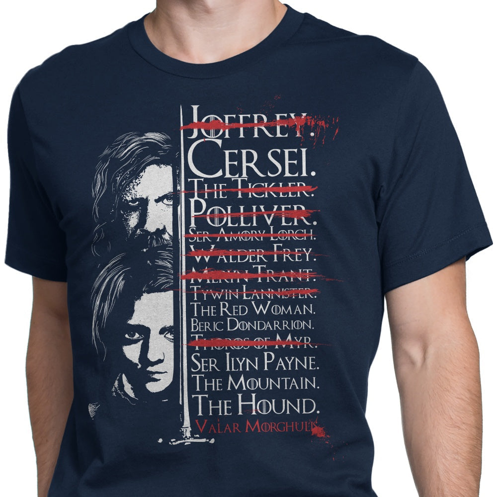 Arya's Prayer - Men's Apparel