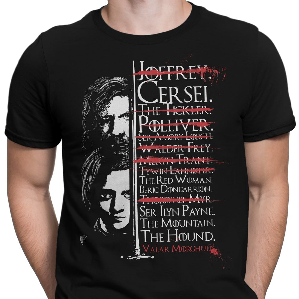 Arya's Prayer - Men's Apparel