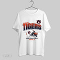 Auburn Tigers Football War Damn Eagle Helmet Grid