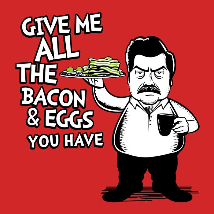 Bacon and Eggs - Women's Apparel