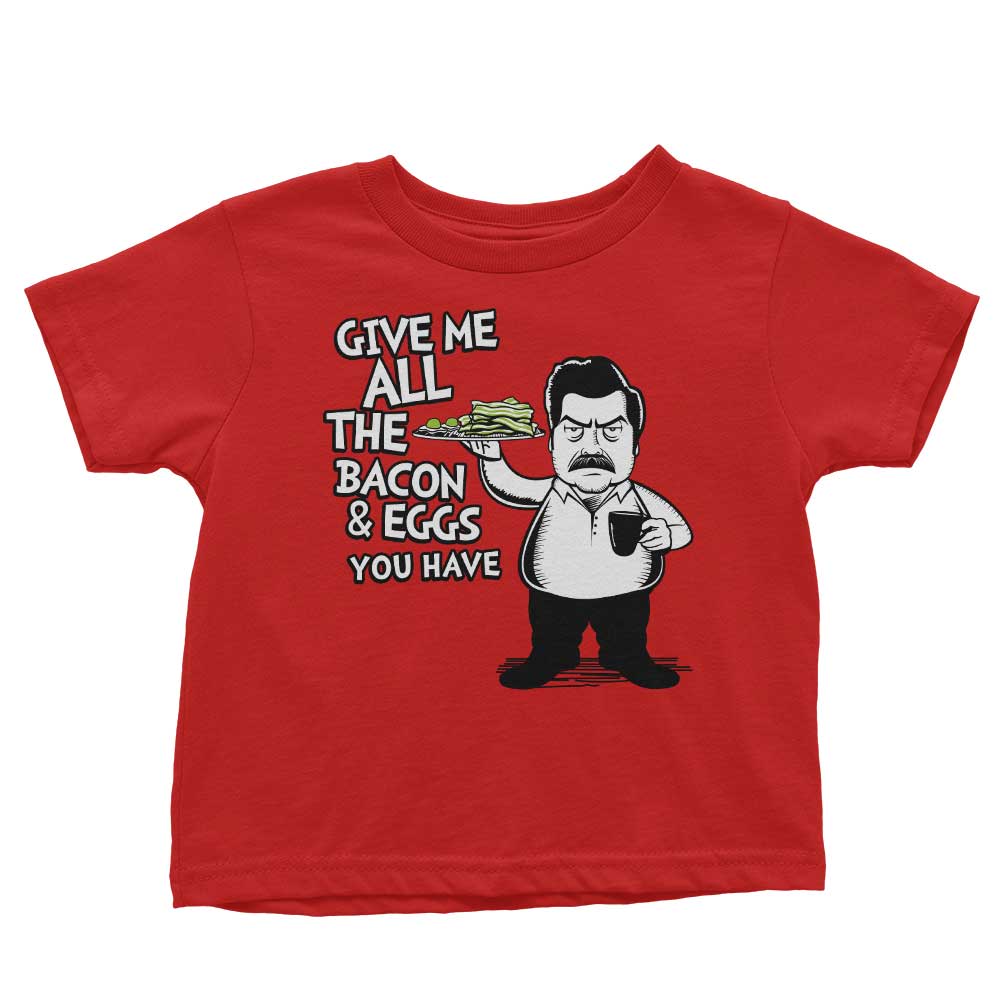 Bacon and Eggs - Youth Apparel