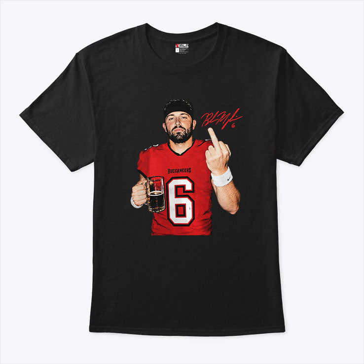 Baker Mayfield Middle Finger T Shirt