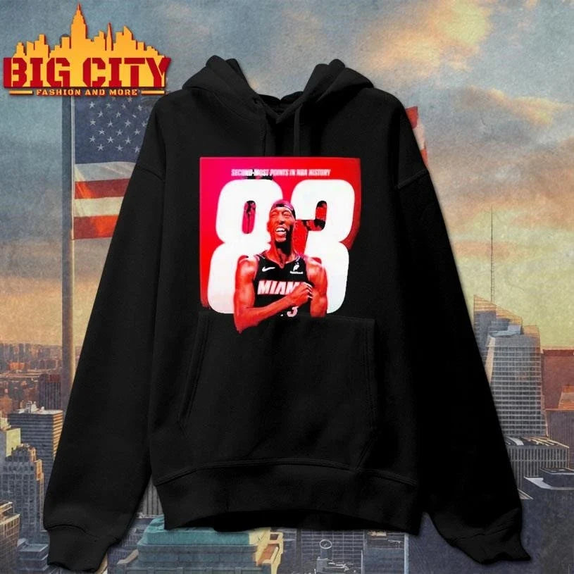 Bam adebayo miamI heat 83 points second most points in NBA history Shirt Unisex
