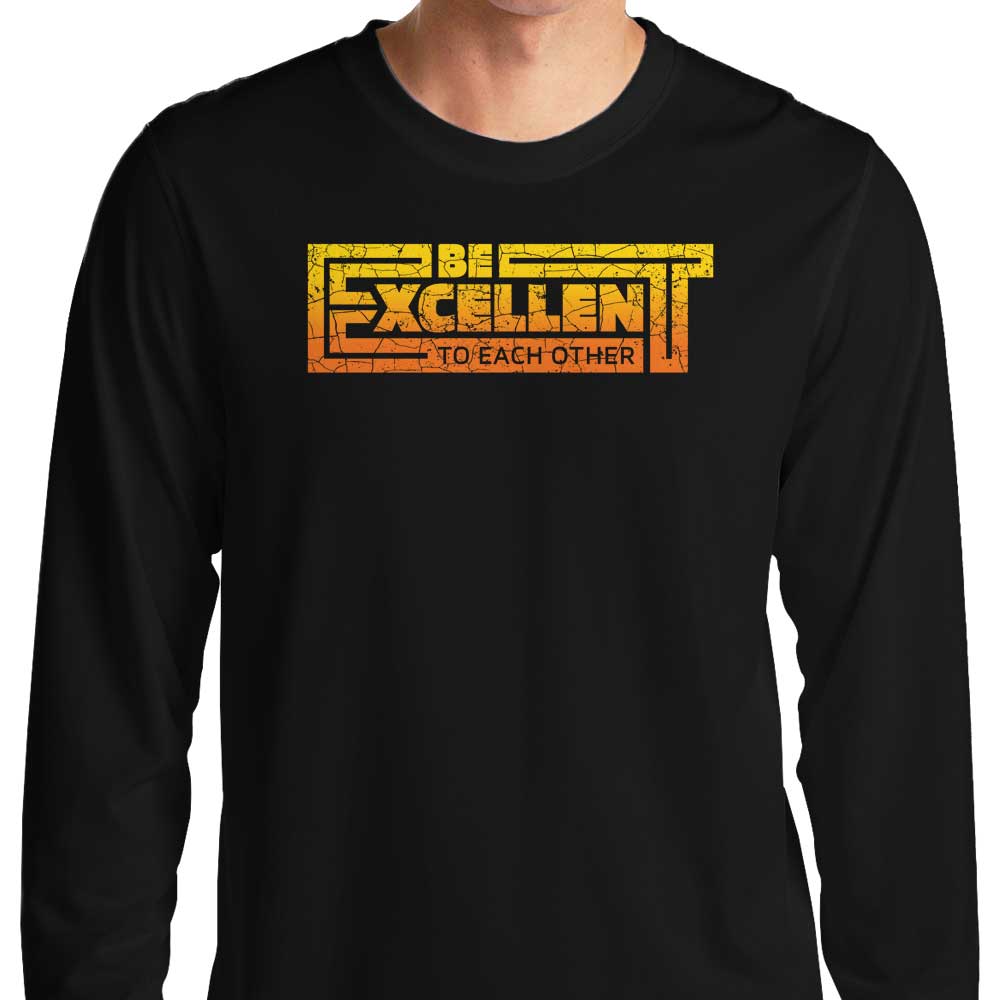 Be Excellent Typography - Long Sleeve