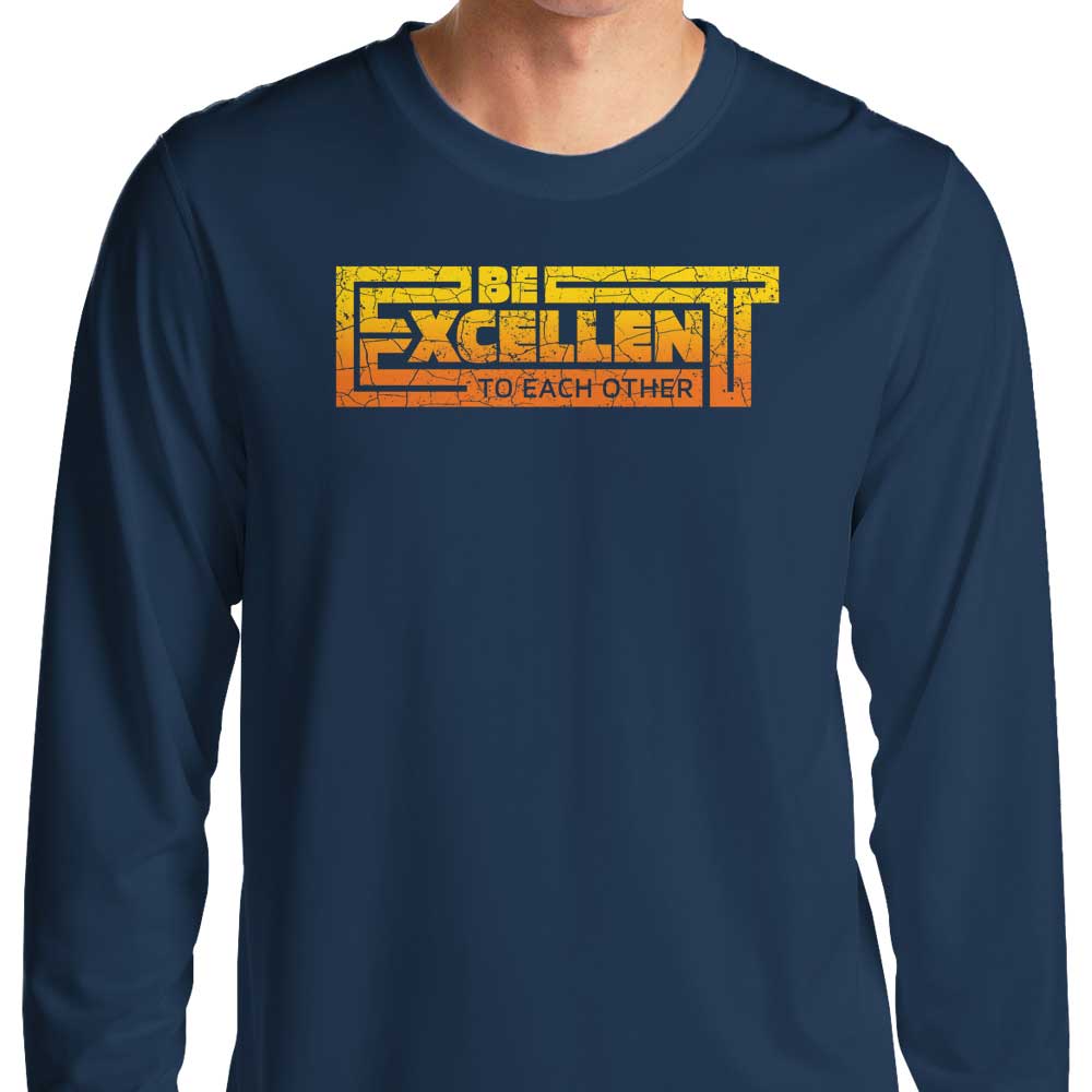 Be Excellent Typography - Long Sleeve