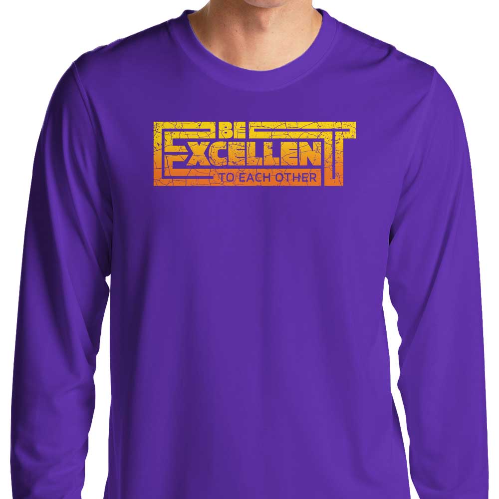 Be Excellent Typography - Long Sleeve
