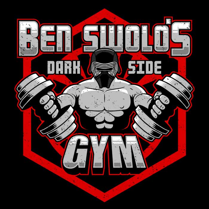 Ben Swolo's Gym - 3/4 Sleeve Raglan