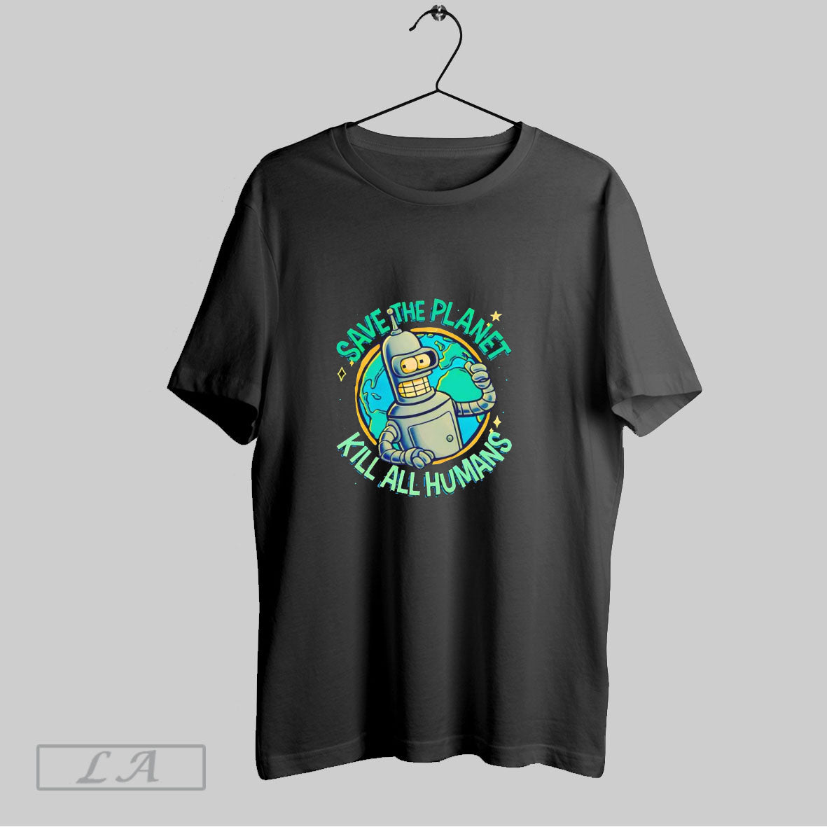 Bender Save The Planet Kill All Humans Futurama Cartoon Character