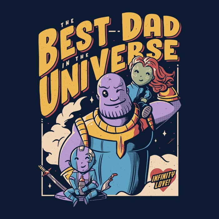 Best Dad in the Universe - Women's Apparel