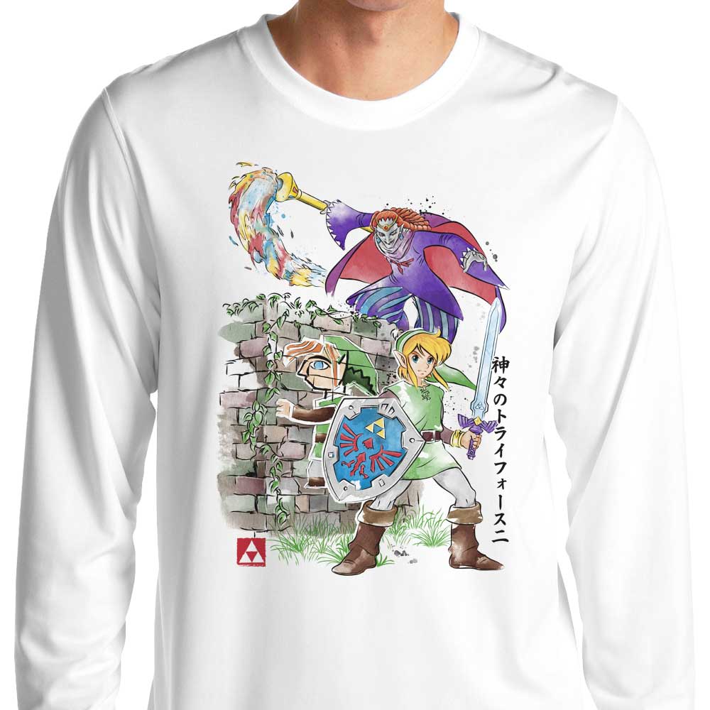 Between World's Watercolor - Long Sleeve