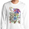 Between World's Watercolor - Long Sleeve