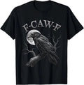 Black Crow, F-Caw-F Funny Black Bird moon Gothic Adult Humor Unisex Unisex