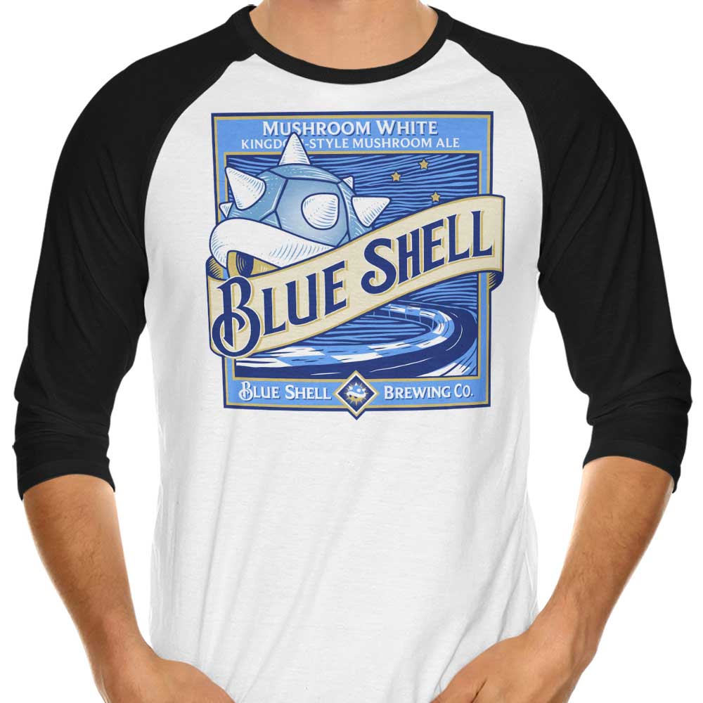 Blue Shell - 3/4 Sleeve Raglan