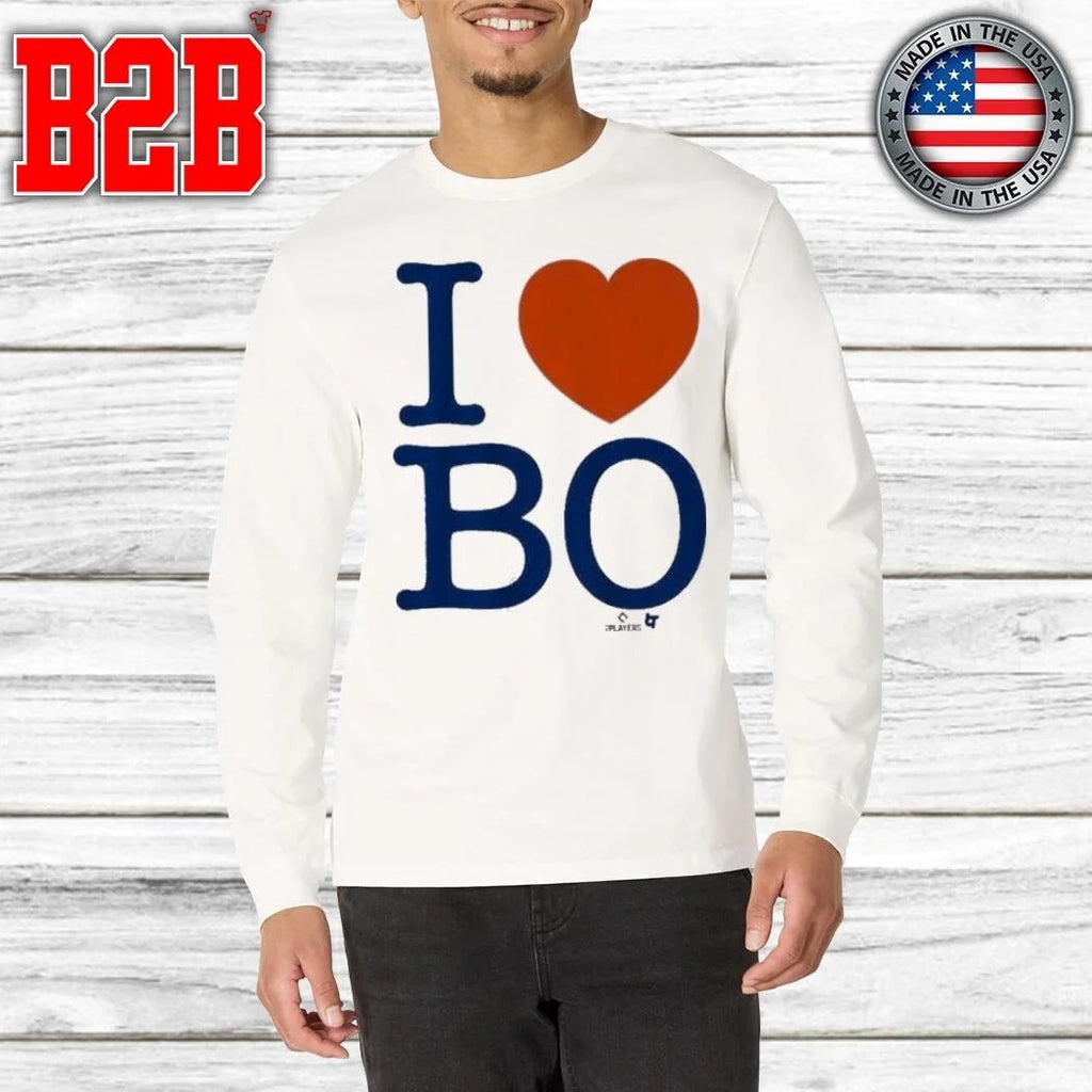 Bo Bichette I Heart Bo Shirt Unisex