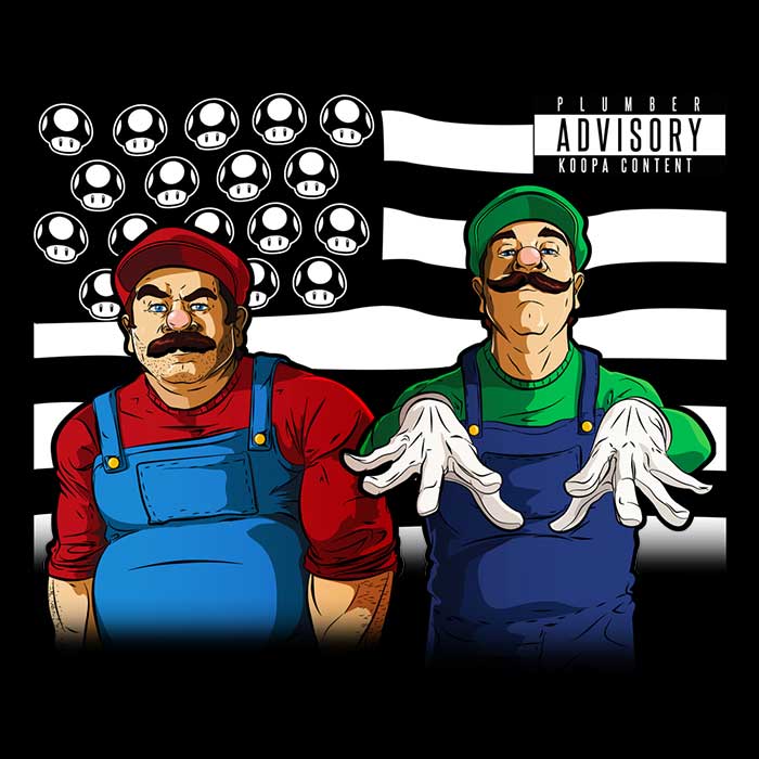Bombs Over Koopas - Youth Apparel