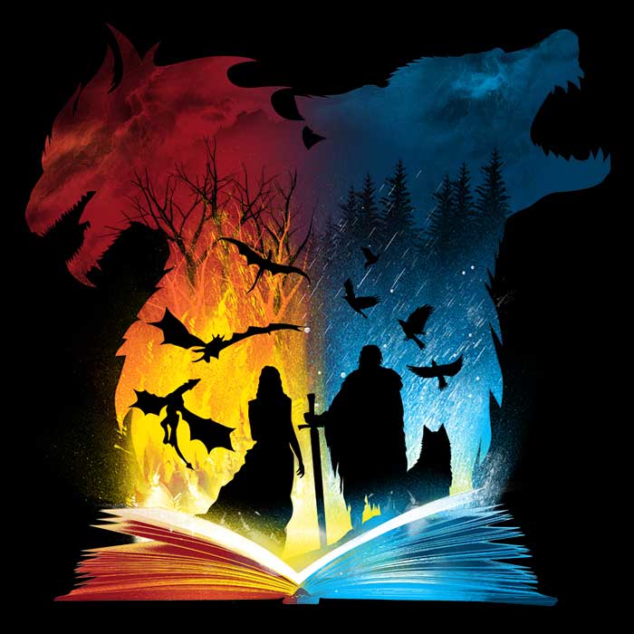Book of Fire and Ice - Long Sleeve