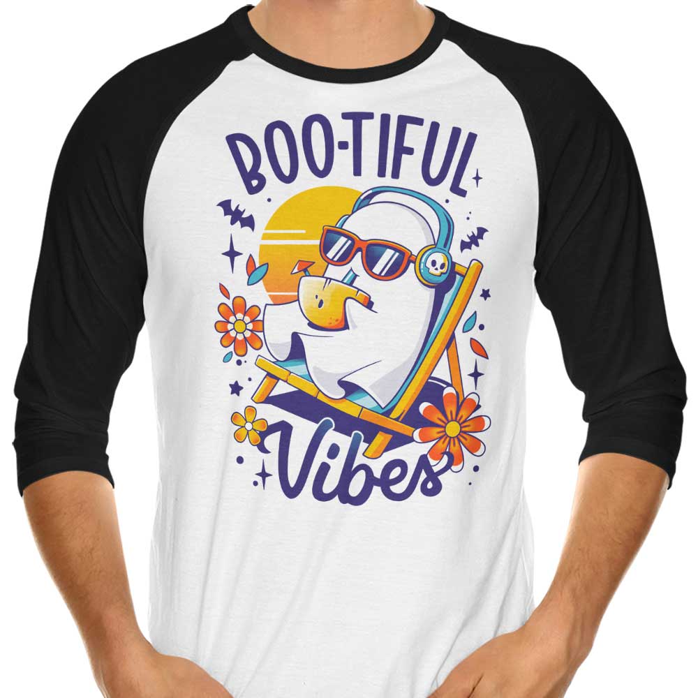 Bootiful Vibes - 3/4 Sleeve Raglan