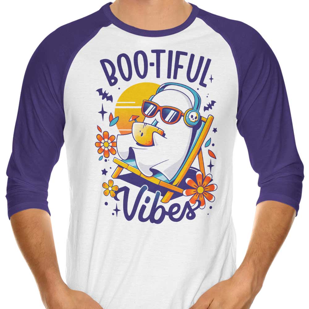 Bootiful Vibes - 3/4 Sleeve Raglan