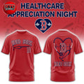 Boston Red Sox x Healthcare Appreciation Night 2026 Celebration Two Sided Shirt Unisex