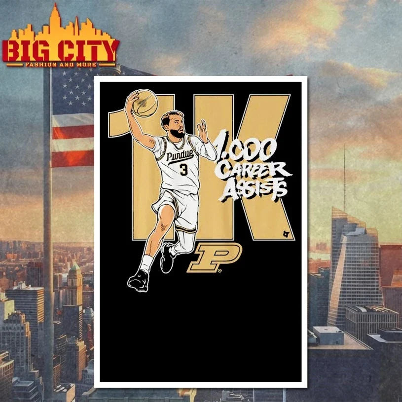 Braden Smith 1,000 Assists Purdue Boilermakers men’s basketball Unisex