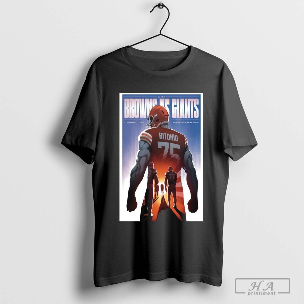 Browns Vs Giants Game Day 2024 Poster