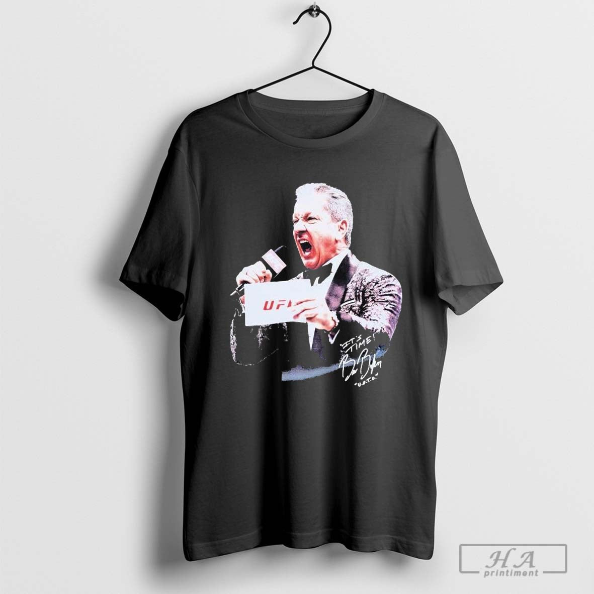 Bruce Buffer Ufc X Anti Social Club T Shirts
