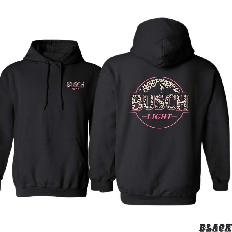 Busch Light Leopard Print Logo - Perfect for Casual Wear or Special Occasions Classic Menswear